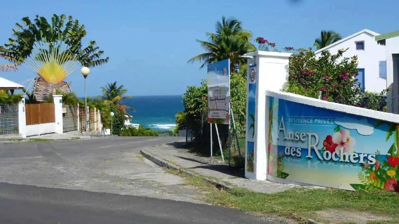 Studio Mojito vue mer av cuve eau et accès plage et piscine ANSE DES ROCHERS Saint-Francois  Appartamento Saint-Francois (Grande-Terre)